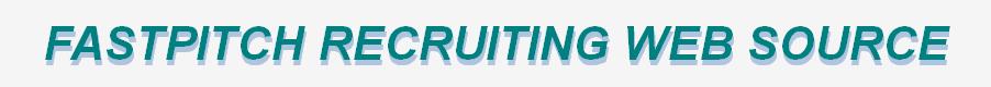 FASTPITCH RECRUITING WEB SOURCE